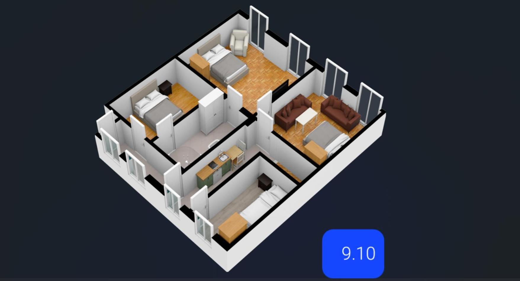 Four-Bedroom, Four King-Size Comfort Viena Exterior foto